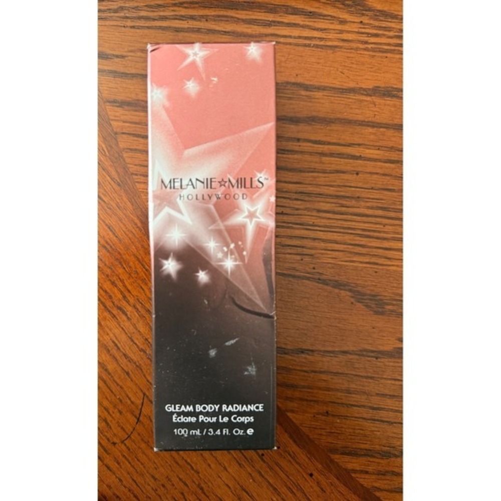 Melanie Mills‎ Hollywood Gleam Body Radiance Shimmer Lotion  Deep gold 3.4 Oz
